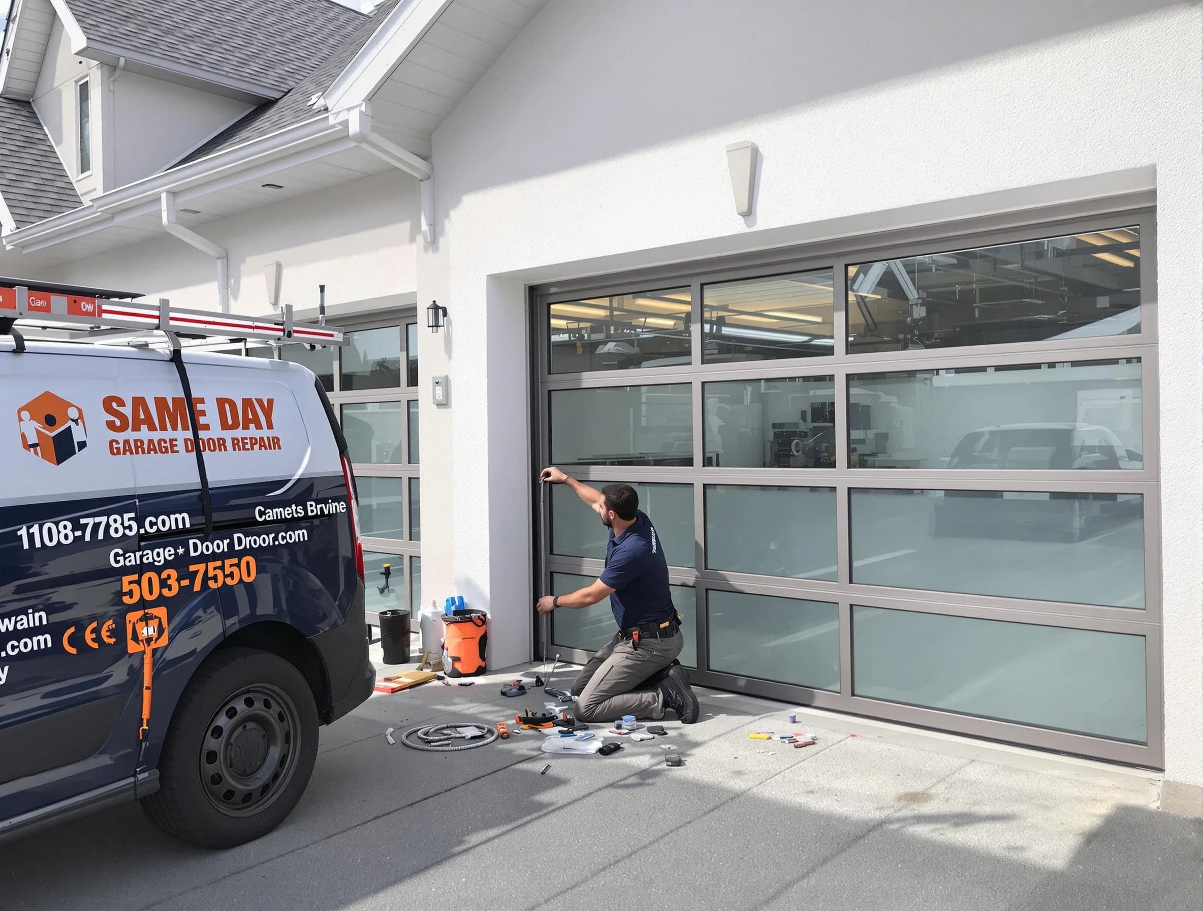 Same-day garage door repair service by Panthersville Garage Door Repair in Panthersville