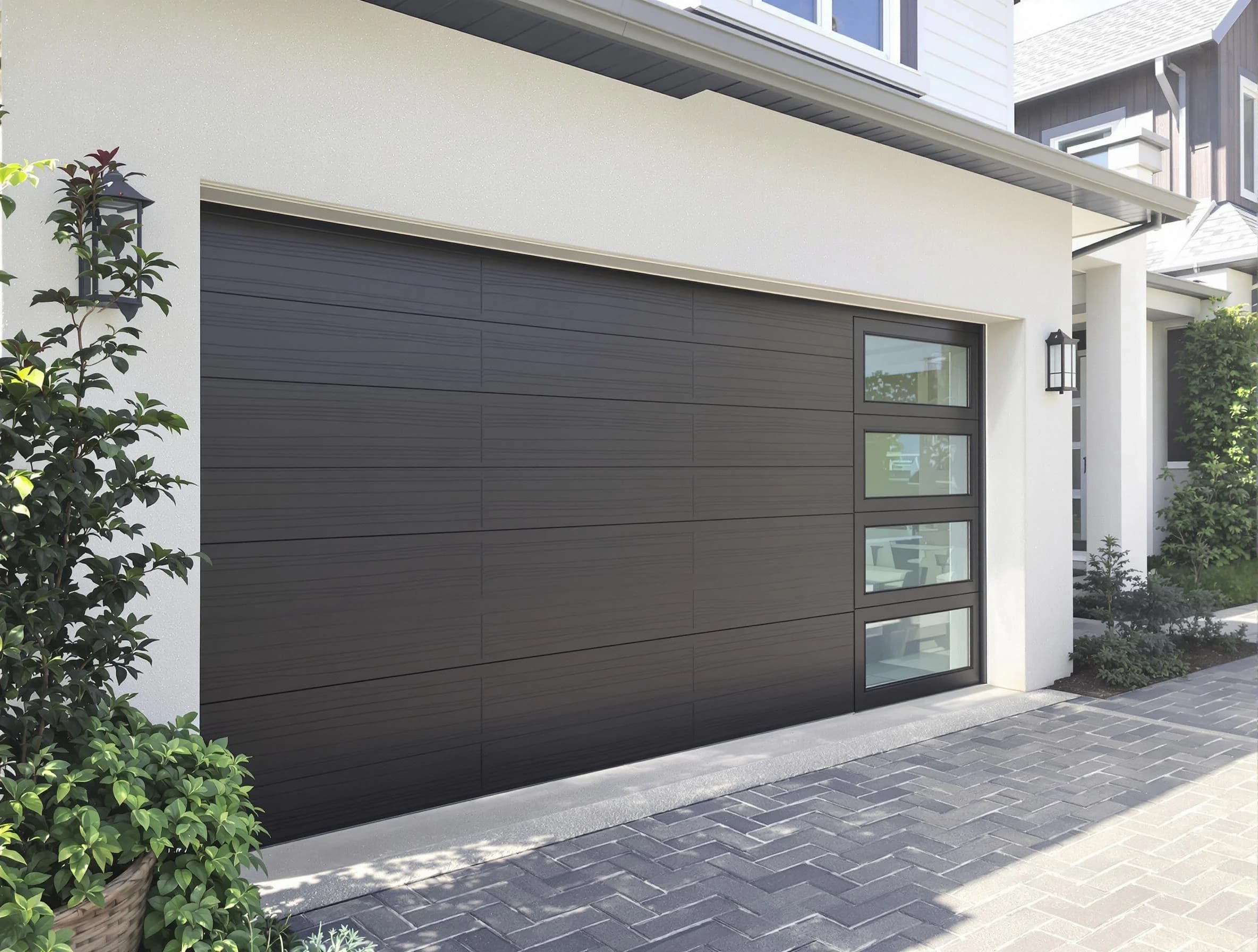 Custom garage door installation by Panthersville Garage Door Repair in Panthersville