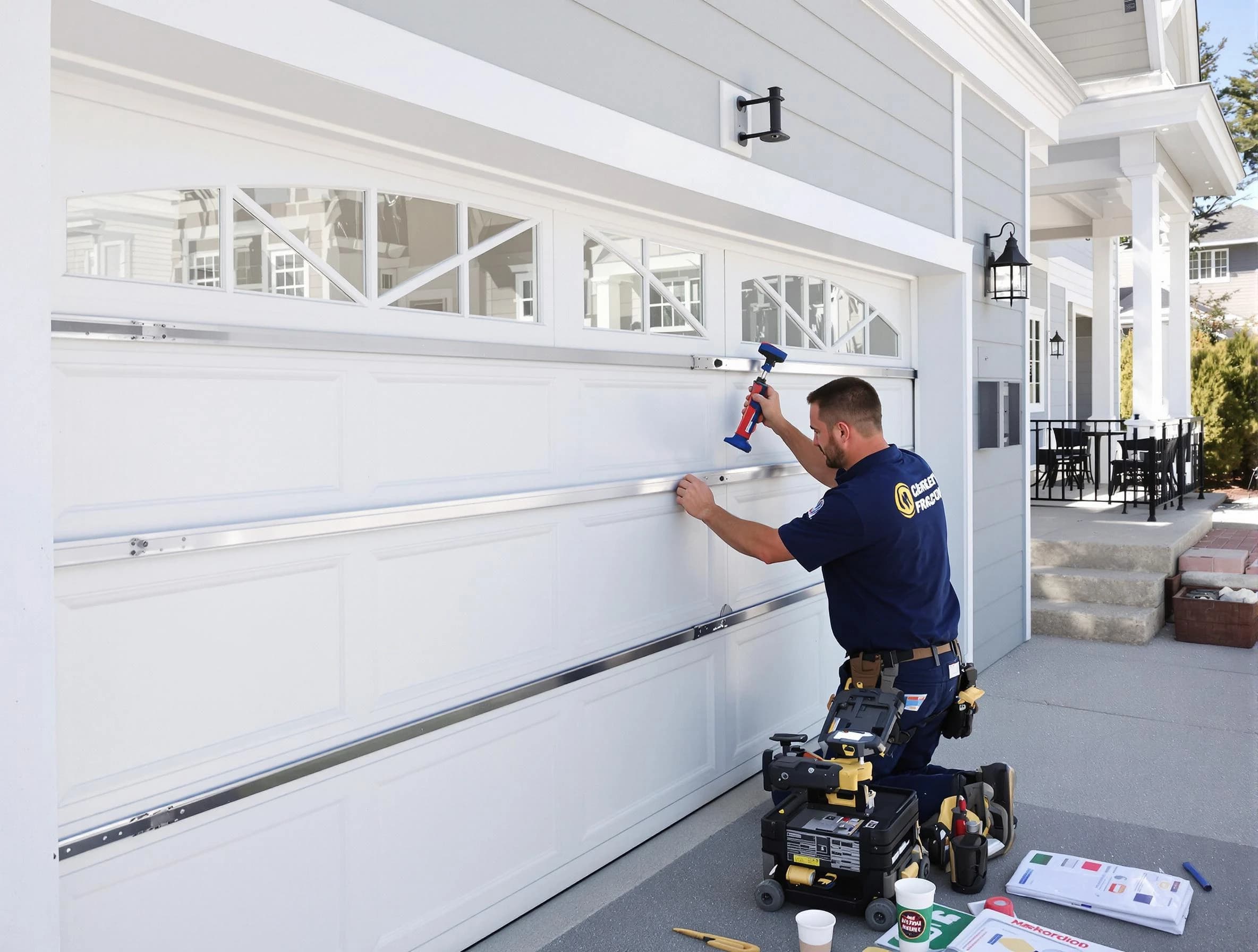 Professional garage door installation by Panthersville Garage Door Repair in Panthersville