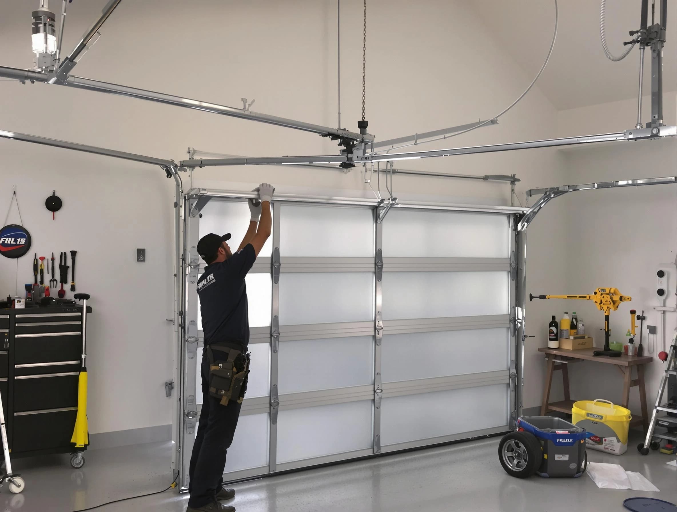 Panthersville Garage Door Repair certified team performing precision garage door installation in Panthersville