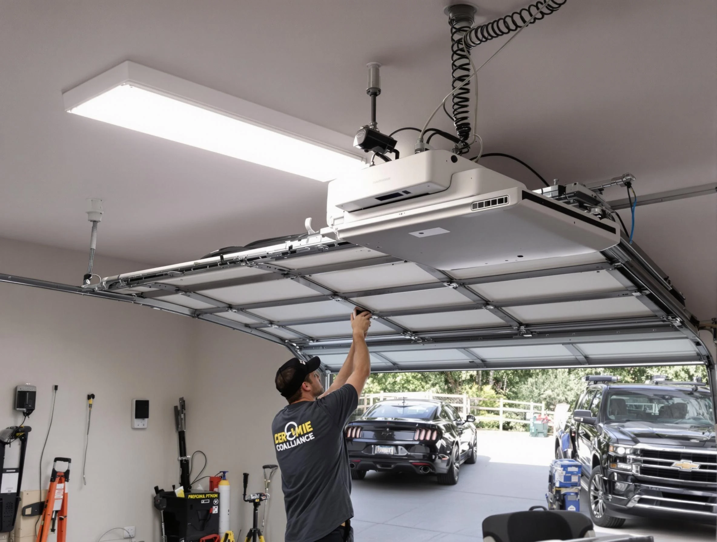 Garage Door Opener Installation in Panthersville