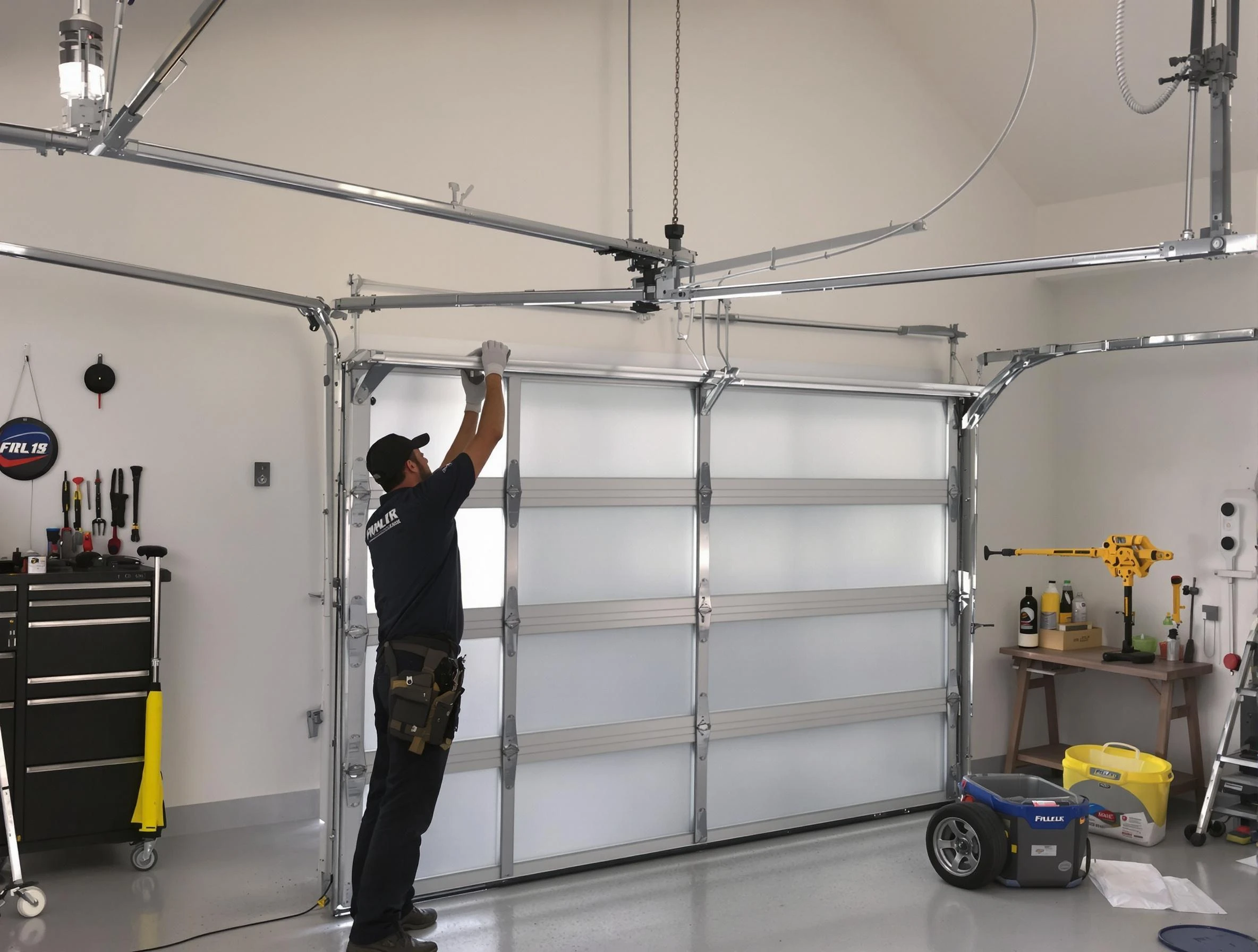 Panthersville Garage Door Repair certified team performing precision garage door installation in Panthersville